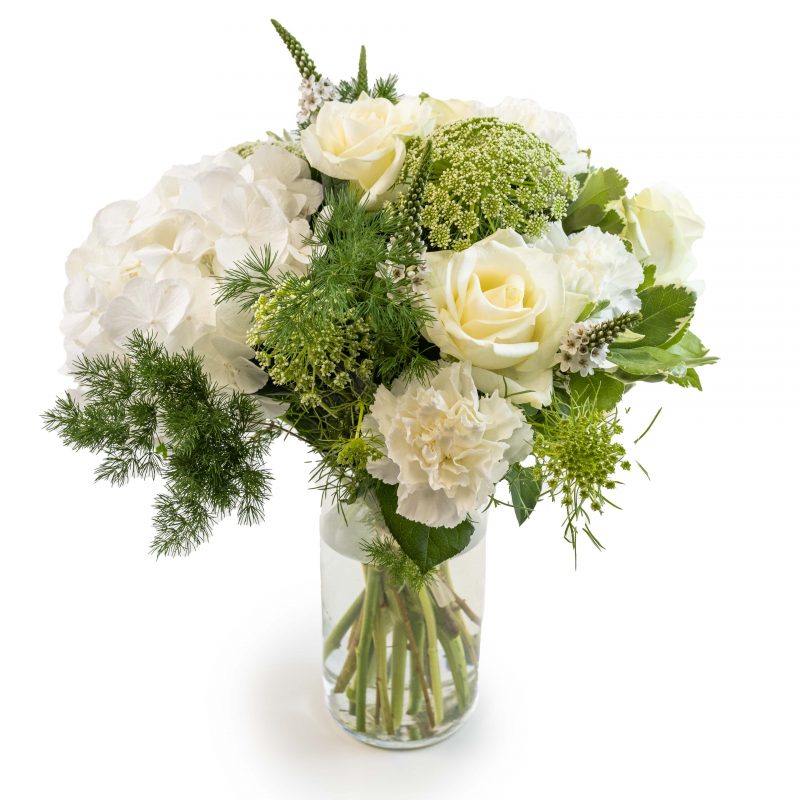 Bouquet blanc raffiné